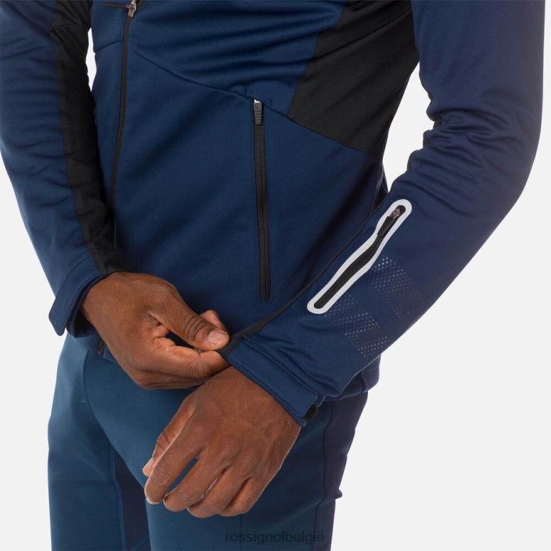 Heren softshell-jas donkermarine toppen Rossignol NF00D400