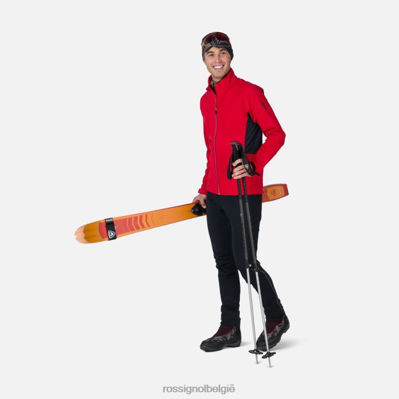 Heren softshell jas sportrood toppen Rossignol NF00D423