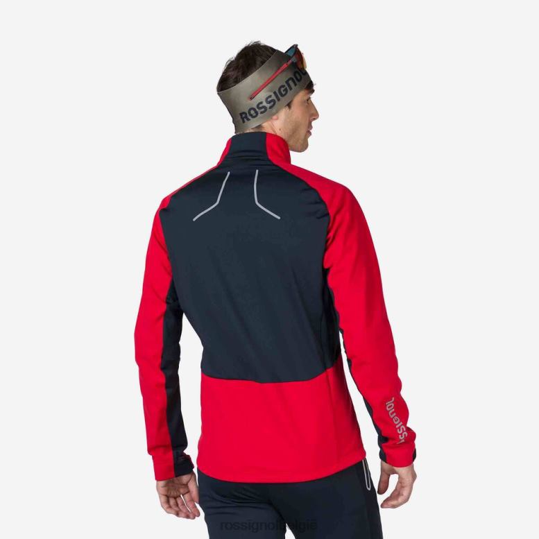 Heren softshell jas sportrood toppen Rossignol NF00D423