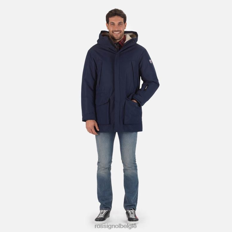 Heren parka-jas donkermarine toppen Rossignol NF00D524