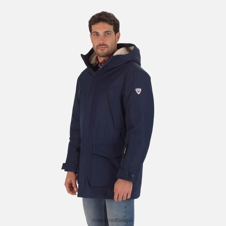Heren parka-jas donkermarine toppen Rossignol NF00D524