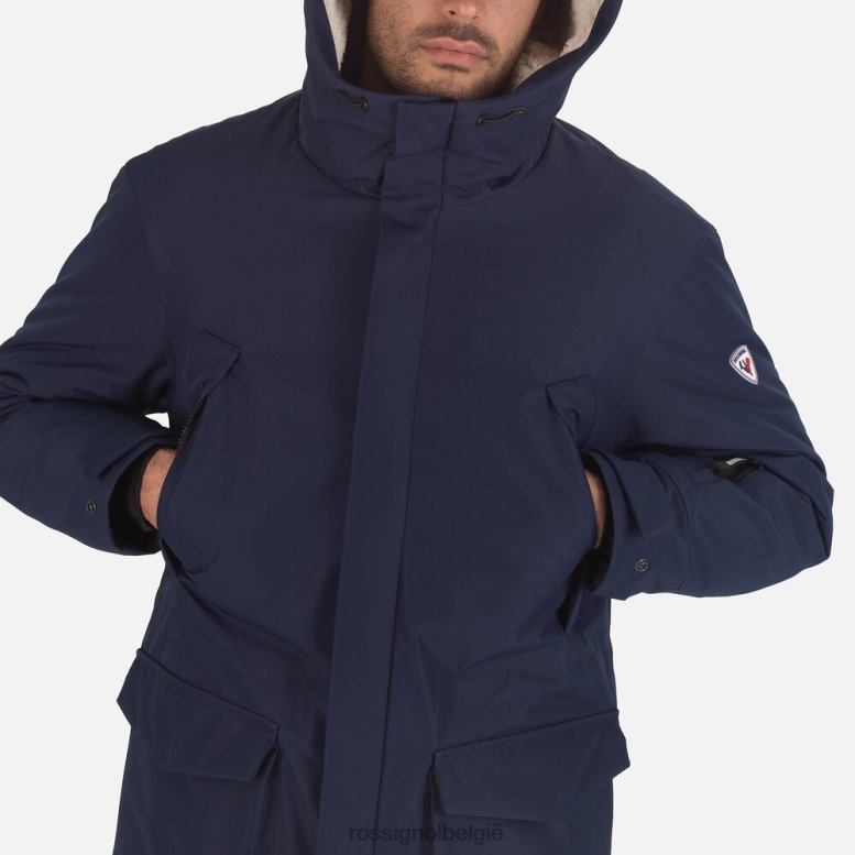 Heren parka-jas donkermarine toppen Rossignol NF00D524