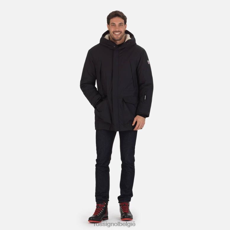 Heren parka-jas zwart toppen Rossignol NF00D289