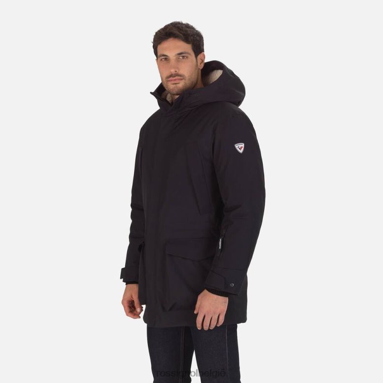 Heren parka-jas zwart toppen Rossignol NF00D289