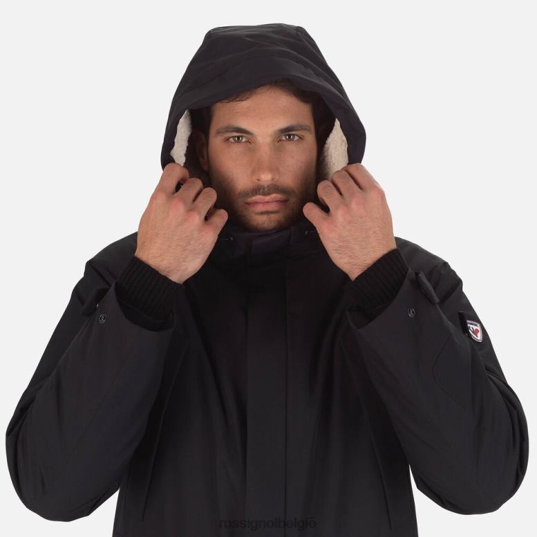 Heren parka-jas zwart toppen Rossignol NF00D289