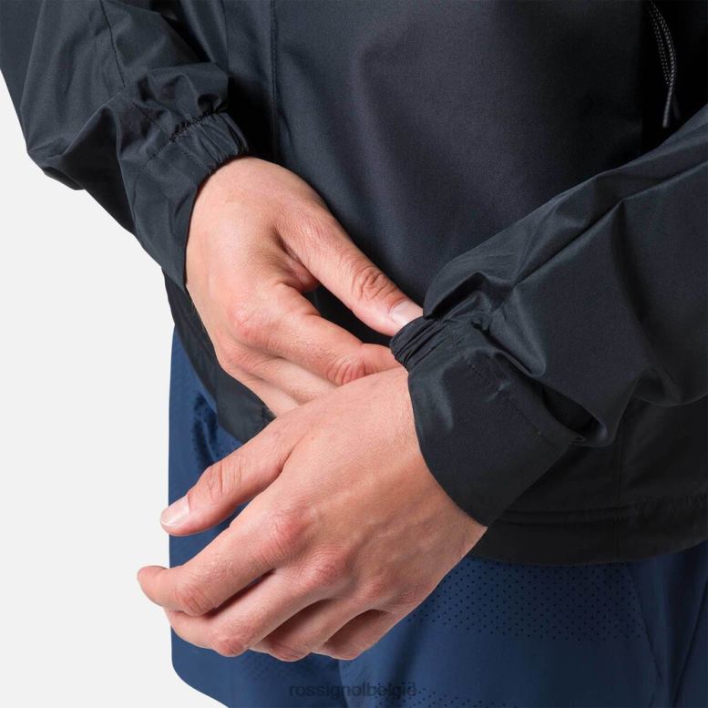 Heren actieve regenjas zwart toppen Rossignol NF00D264