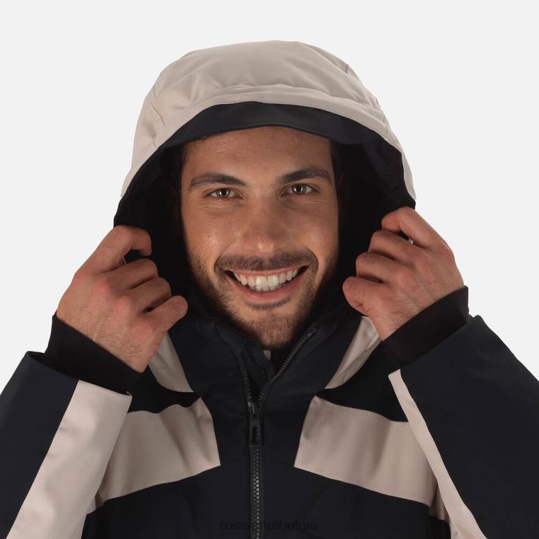 Heren Reageer merino ski-jas wilde duif toppen Rossignol NF00D461