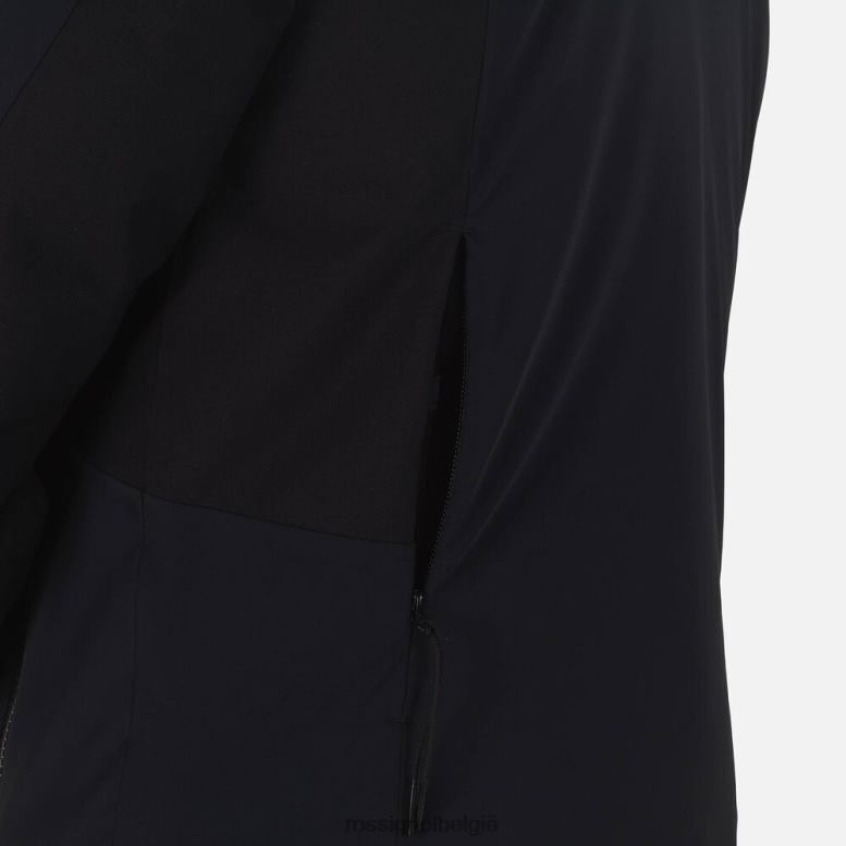 Heren Reageer merino ski-jas zwart toppen Rossignol NF00D599