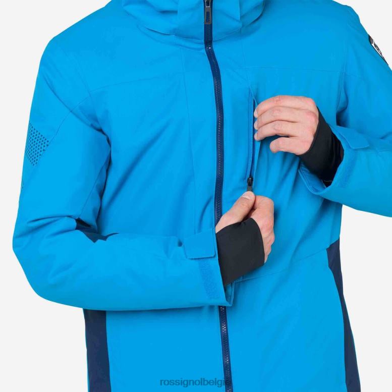 Heren all-speed ski-jas blauw toppen Rossignol NF00D629