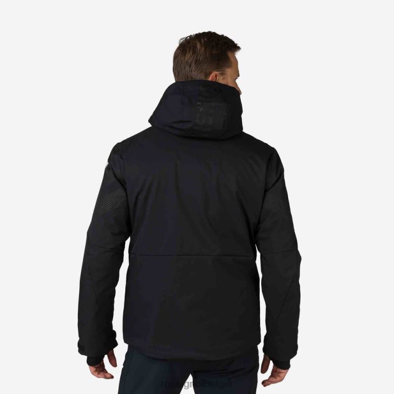 Heren all-speed ski-jas zwart toppen Rossignol NF00D573