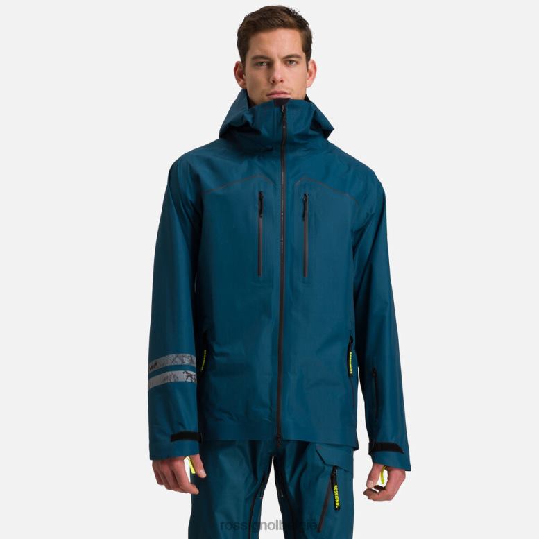 Heren atelier s ride free ski-/snowboardjas blauwe vogel toppen Rossignol NF00D542