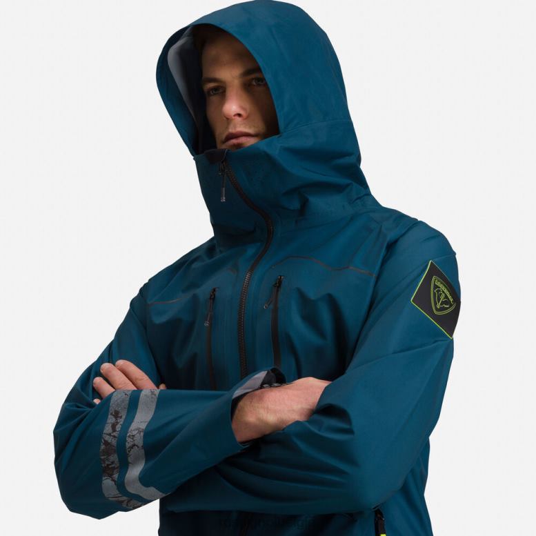 Heren atelier s ride free ski-/snowboardjas blauwe vogel toppen Rossignol NF00D542