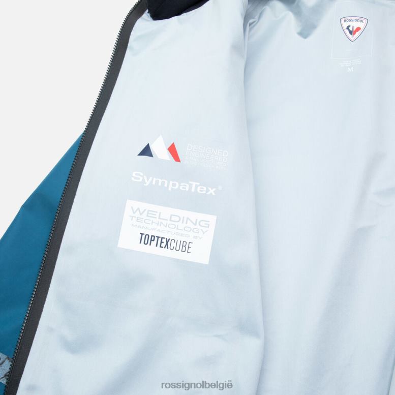 Heren atelier s ride free ski-/snowboardjas blauwe vogel toppen Rossignol NF00D542