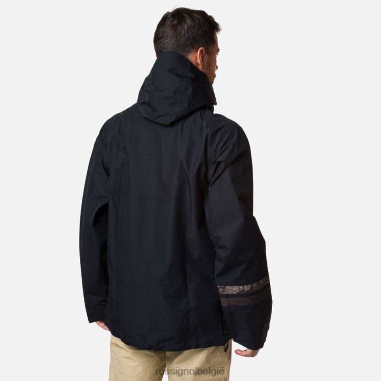 Heren atelier s ride free ski-/snowboardjas zwart toppen Rossignol NF00D650
