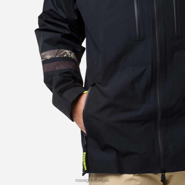 Heren atelier s ride free ski-/snowboardjas zwart toppen Rossignol NF00D650