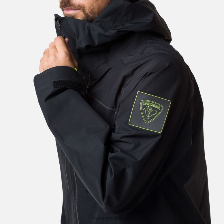 Heren atelier s ride free ski-/snowboardjas zwart toppen Rossignol NF00D650