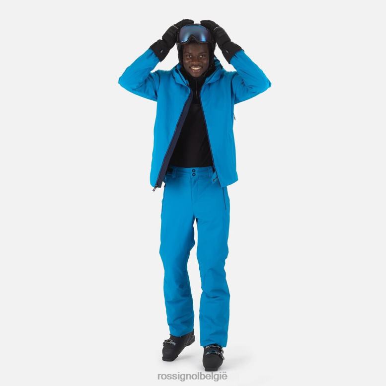 Heren controle ski-jas blauw toppen Rossignol NF00D123