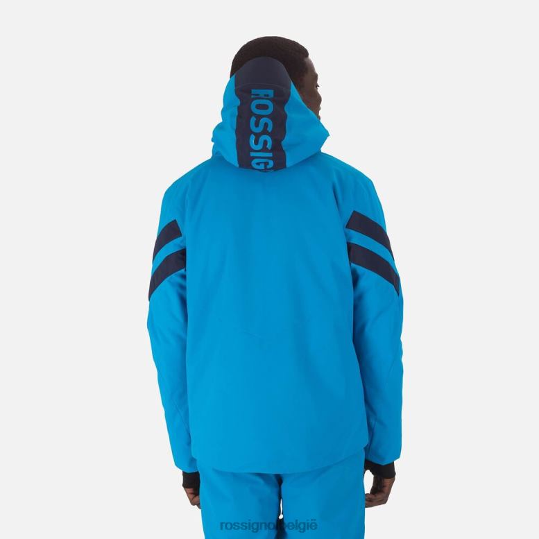 Heren controle ski-jas blauw toppen Rossignol NF00D123