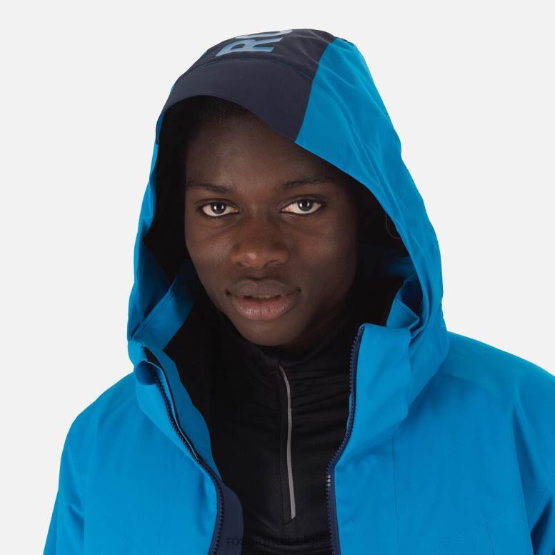 Heren controle ski-jas blauw toppen Rossignol NF00D123