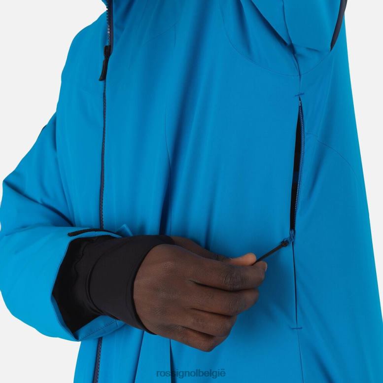 Heren controle ski-jas blauw toppen Rossignol NF00D123