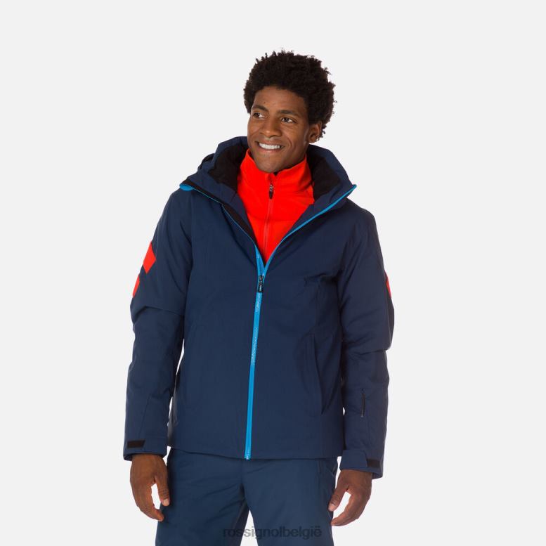 Heren controle ski-jas donker marine toppen Rossignol NF00D632