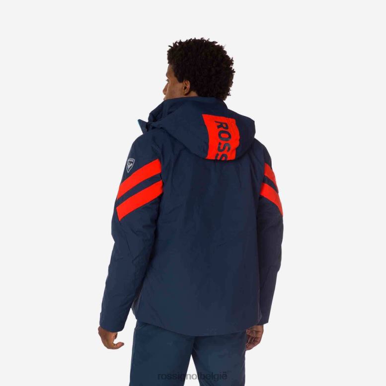 Heren controle ski-jas donker marine toppen Rossignol NF00D632