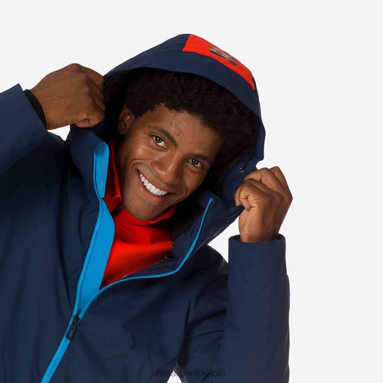 Heren controle ski-jas donker marine toppen Rossignol NF00D632