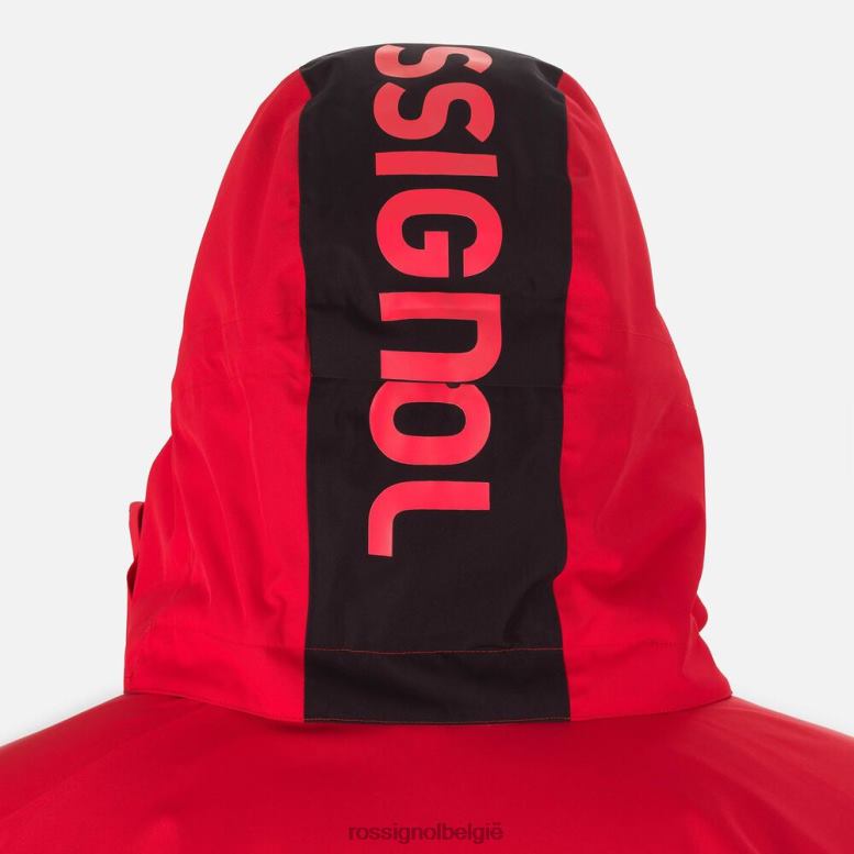 Heren controle ski-jas sport rood toppen Rossignol NF00D594