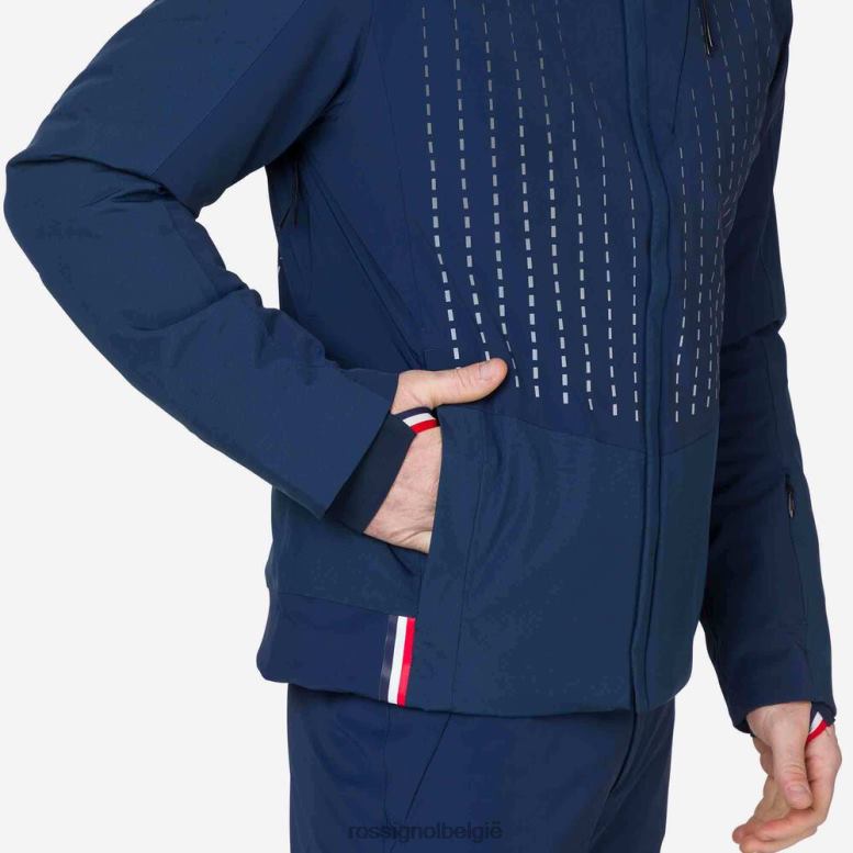 Heren degraderen ski-jas donkermarine toppen Rossignol NF00D615
