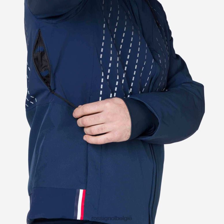 Heren degraderen ski-jas donkermarine toppen Rossignol NF00D615