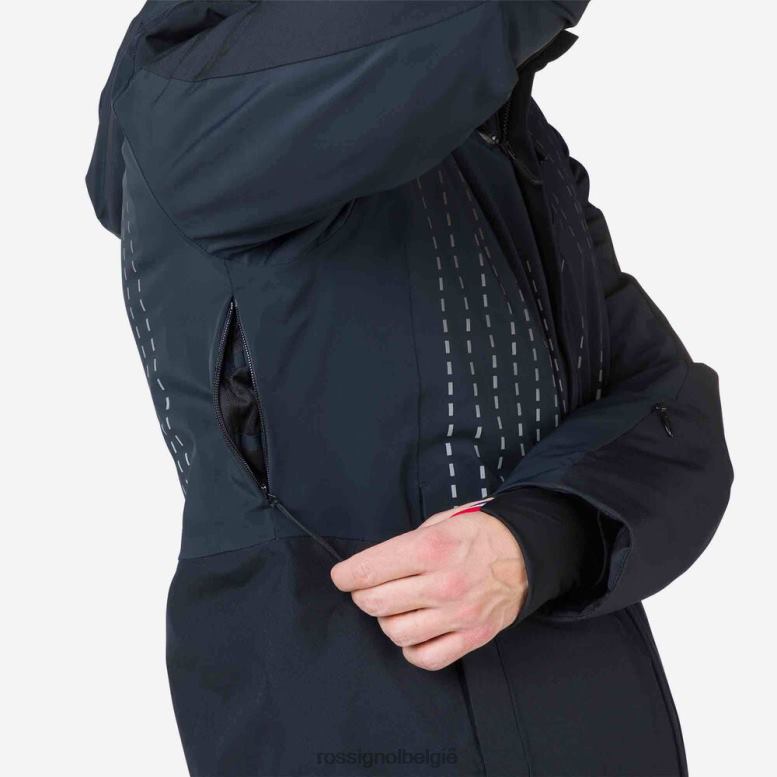 Heren degraderen ski-jas zwart toppen Rossignol NF00D634