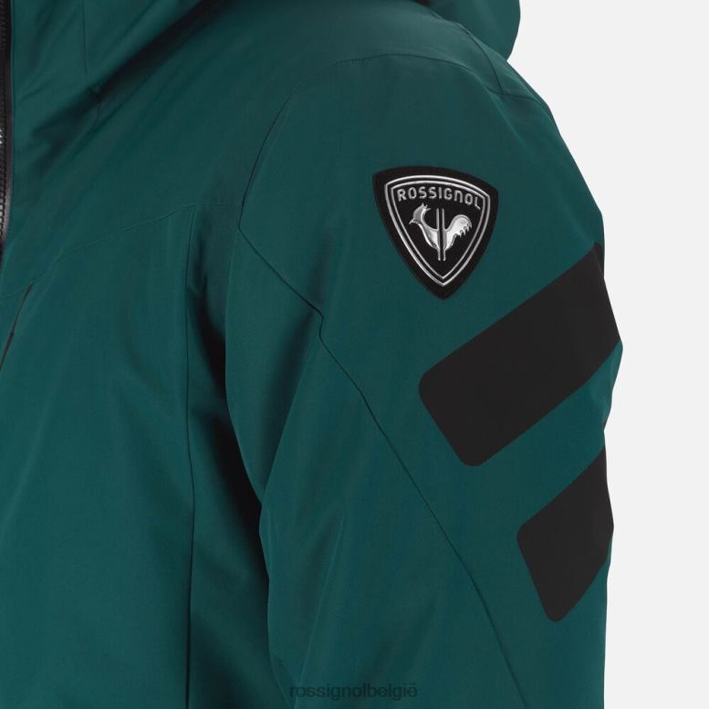 Heren functionele ski-jas diepblauw toppen Rossignol NF00D117