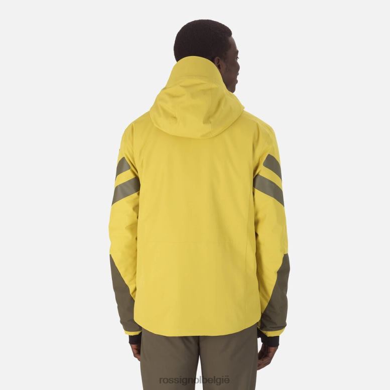 Heren functionele ski-jas tuinkersgroen toppen Rossignol NF00D186