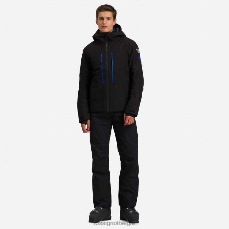Heren functionele ski-jas zwart toppen Rossignol NF00D660