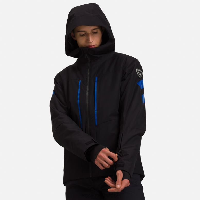 Heren functionele ski-jas zwart toppen Rossignol NF00D660