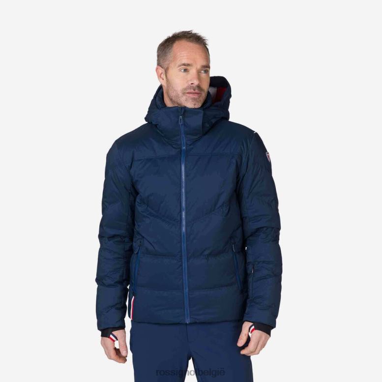 Heren kenmerkend merino dons ski-jack donkermarine toppen Rossignol NF00D611