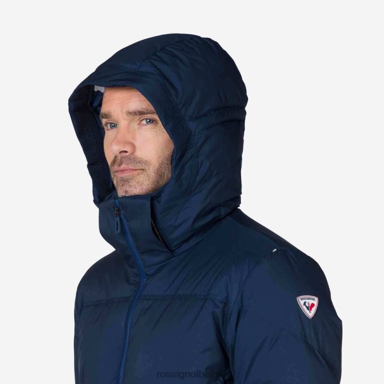 Heren kenmerkend merino dons ski-jack donkermarine toppen Rossignol NF00D611