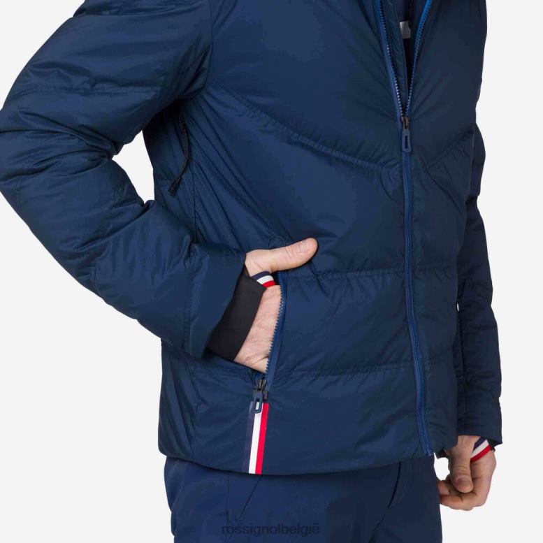 Heren kenmerkend merino dons ski-jack donkermarine toppen Rossignol NF00D611