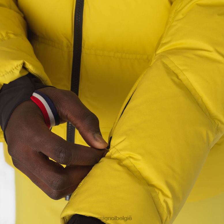 Heren kenmerkend merino dons ski-jack tuinkersgroen toppen Rossignol NF00D617