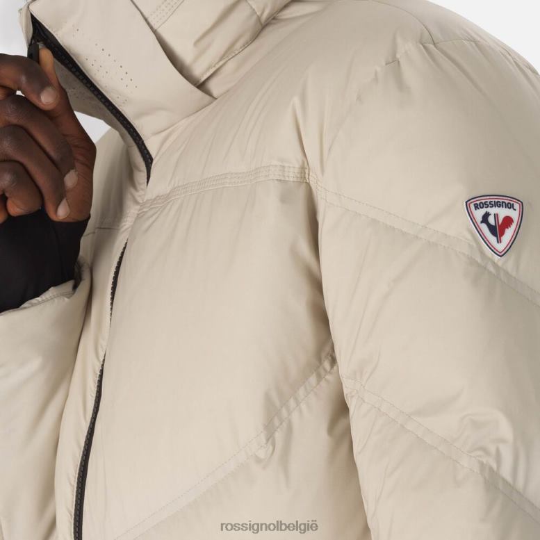 Heren kenmerkend merino dons ski-jack wilde duif toppen Rossignol NF00D143