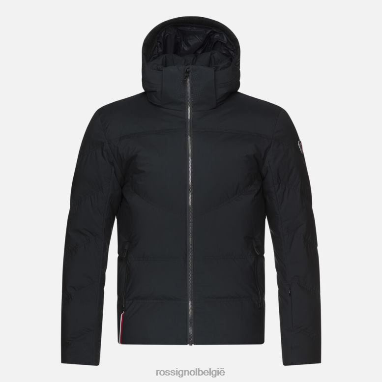 Heren kenmerkend merino dons ski-jack zwart toppen Rossignol NF00D409