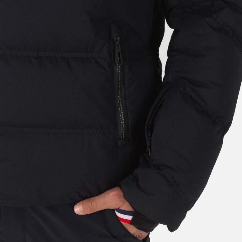 Heren kenmerkend merino dons ski-jack zwart toppen Rossignol NF00D409