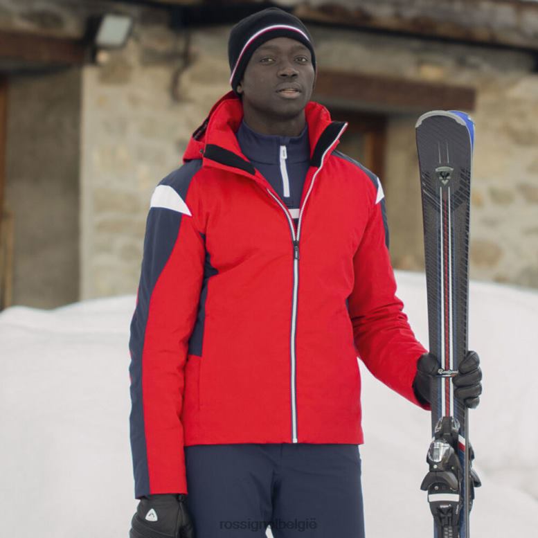 Heren luchtski-jas sportrood toppen Rossignol NF00D678