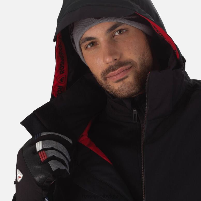 Heren luchtski-jas zwart toppen Rossignol NF00D654