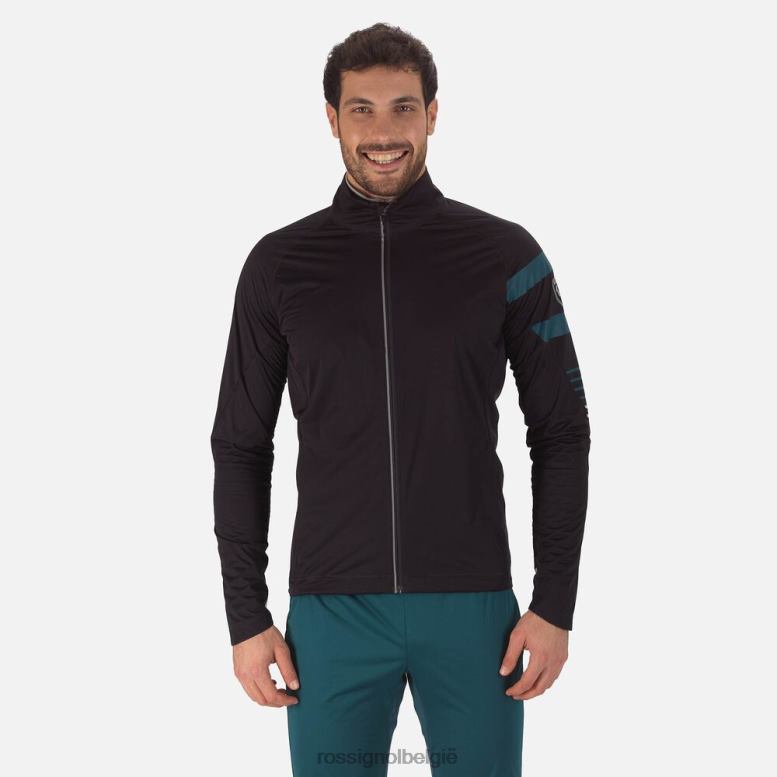 Heren poursuite nordic ski-jas diepblauw toppen Rossignol NF00D114