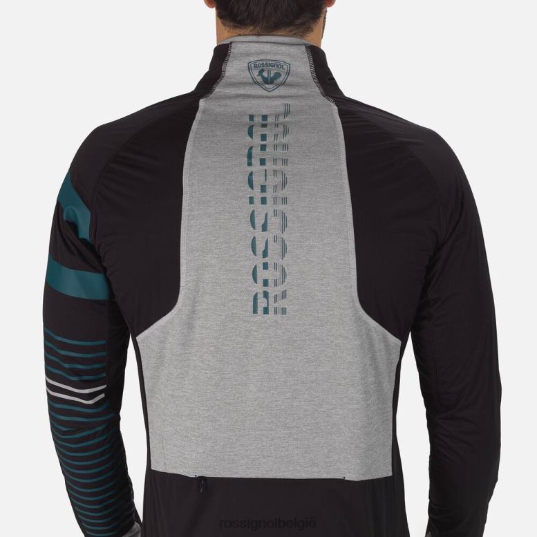 Heren poursuite nordic ski-jas diepblauw toppen Rossignol NF00D114