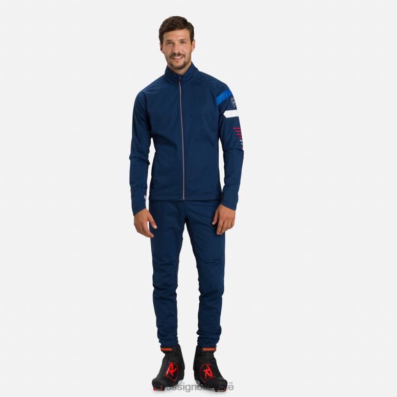 Heren poursuite nordic ski-jas donkermarine toppen Rossignol NF00D147