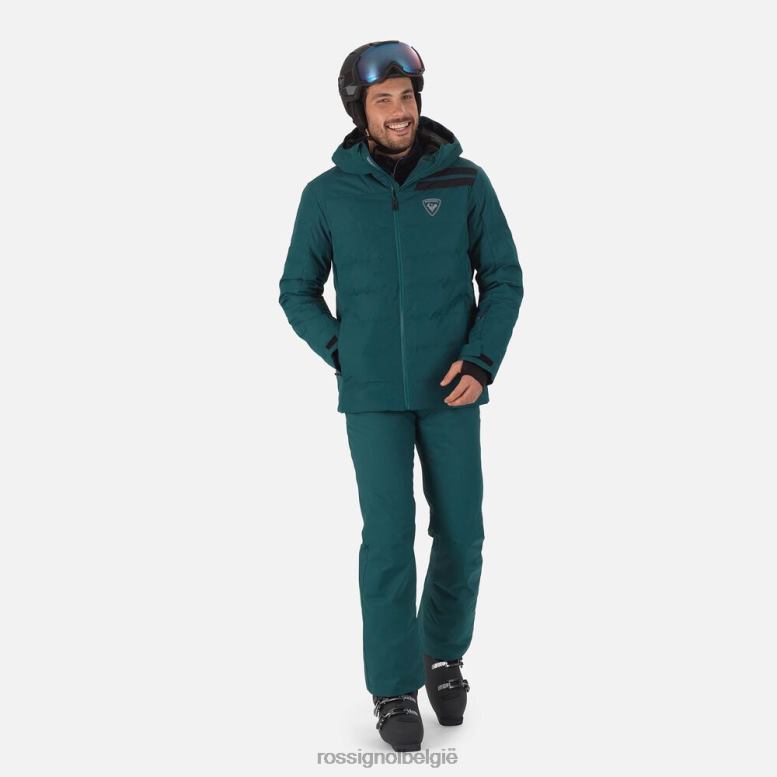 Heren rapide ski-jas diepblauw toppen Rossignol NF00D146