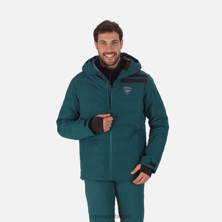 Heren rapide ski-jas diepblauw toppen Rossignol NF00D146