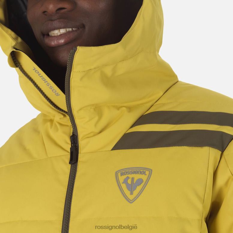 Heren rapide ski-jas tuinkersgroen toppen Rossignol NF00D179